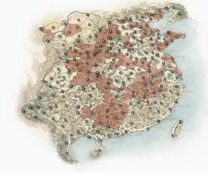 190 - Zhang Yang (Green), Enemies (Red)