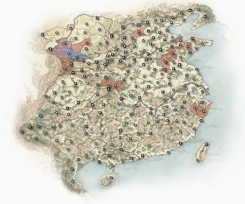 190, Han Sui - Rose, Ma Teng - Blue, Enemies - Red