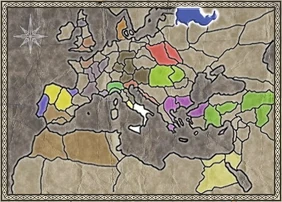 Карта русь