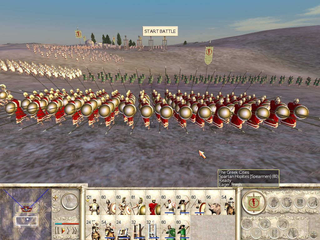rome total war spartans