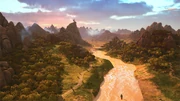 Yellow River on the campaign map of 