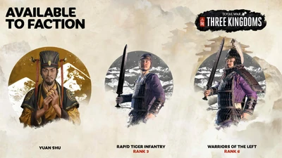 Yuan Shu's unique units