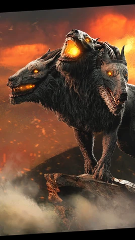 TROY cerberus poster