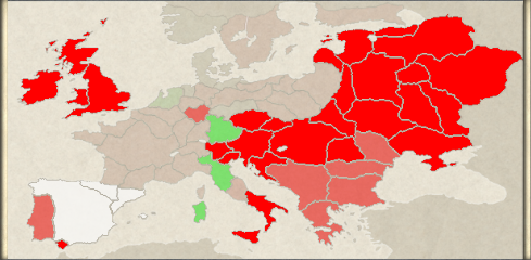 napoleon total war europe map