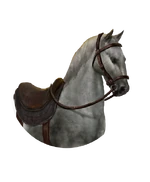 TW3K ANC M white horse