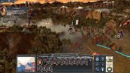 Early screenshot of the Italian campaign, note the reused Empire: Total War captains