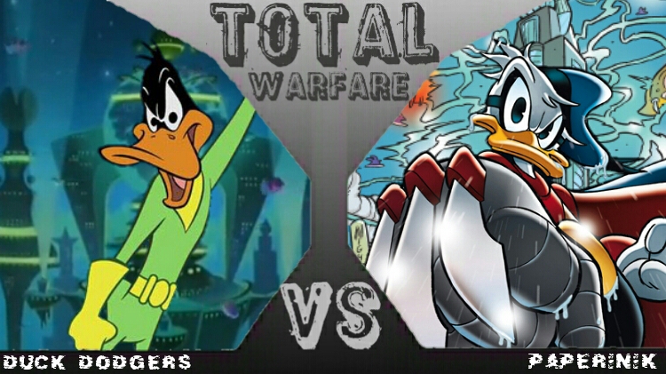 Duck Dodgers Vs Paperinik Total Warfare Wikia Fandom