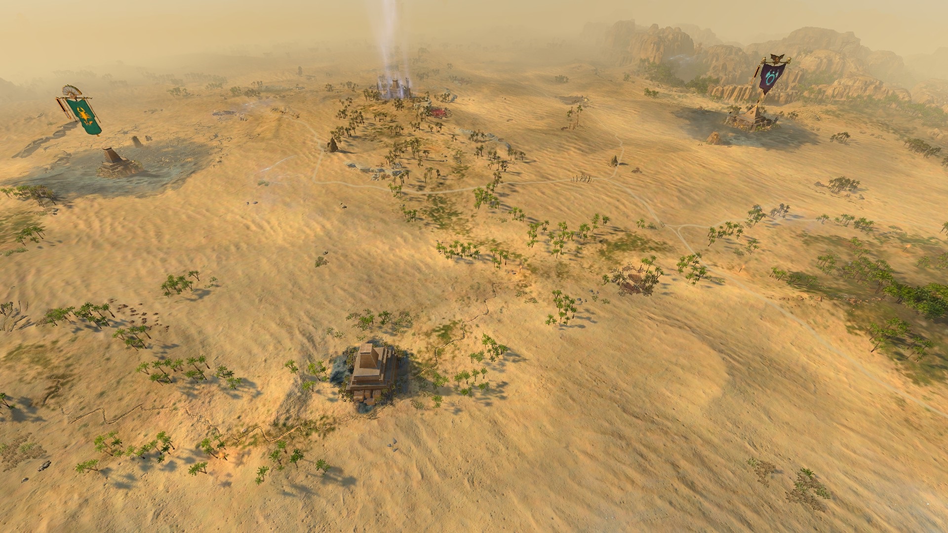 Why is the default background the nehekara desert? Is it the same for  anybody else? : r/totalwarhammer