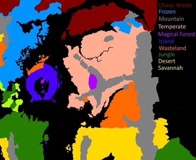 Warhammer 2 Mortal Empires Map