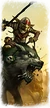 Wh main grn goblin wolf rider spear