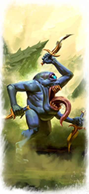 Warhammer Age of Sigmar Daemons of Tzeentch Blue Horrors 97