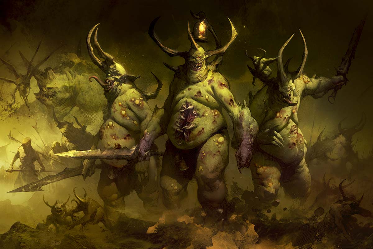 Age of sigmar Nurgle ウォーハンマー-