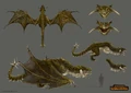A Wyvern concept art