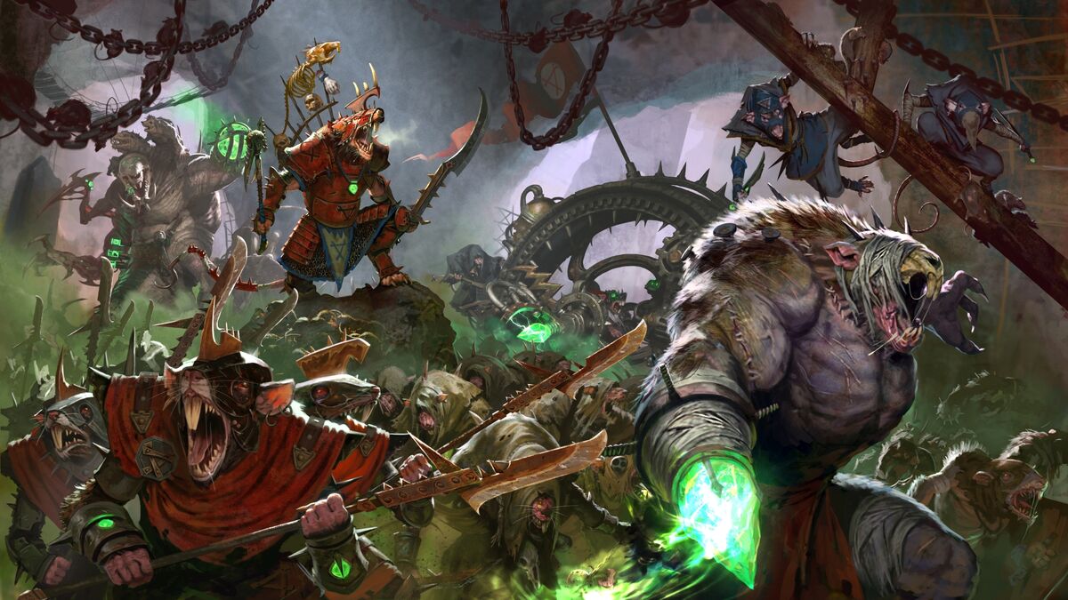 ウォーハンマー AoS Skaven Hero + Artillery ウォーハンマー AoS Skaven Hero + Artillery（Age of Sigmar