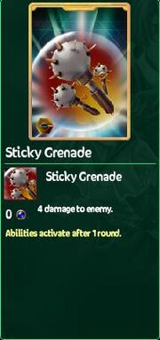 Sticky Grenade