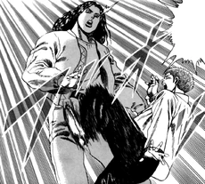 Kiichi sneaks attacks Mitsuhide
