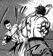 Akira Toguchi fighting Kreangarg Suwanpakdee.