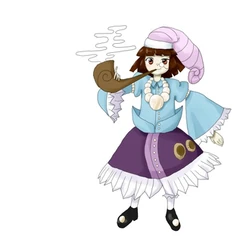 Kasumi Shindou as Stage 4 Midboss/Boss