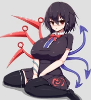 Houjuu nue touhou drawn by sawati 496cec9ee930eb28a3e5741d63e722e5