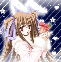 I wonder if she's a rabbit..