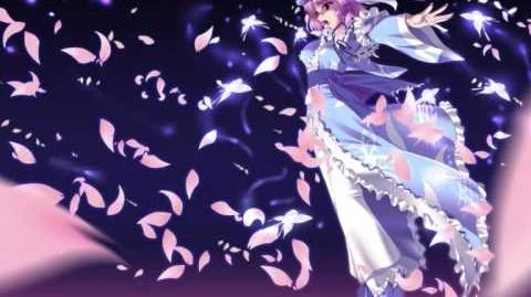 SWR_-_Yuyuko_Saigyouji's_Theme_-_Bloom_nobly,_cherry_blossoms_of_Sumizome_~_Border_of_Life