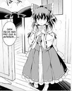 Reimu en Visionary Fairies in Shrine