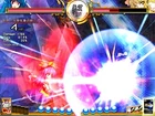 Tenshi smites her opponent with a devastating weather attack channeled through the Sword of Hisou