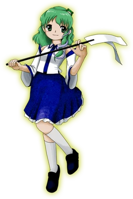 東風谷　早苗（こちや　さなえ）<p>Sanae Kochiya</p>