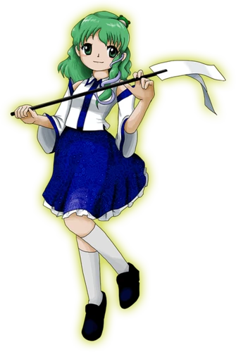 東風谷　早苗（こちや　さなえ）<p>Sanae Kochiya</p>