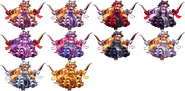 Th155YukariColors.png (107 kB) Las diferentes paletas de colores de Yukari de Antinomy of Common Flowers, las dos últimas se agregaron en v1.10