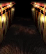 Th08EienteiSt5.jpg (112 kB) Un pasillo de Eientei en el nivel 5 de Imperishable Night