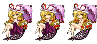 ＹＵＫＡＲＩ Touhou Project Yakumo Yukari 1/8 PVC Painted Figure 200mm