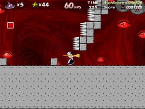 Those spikes are too close for comfort