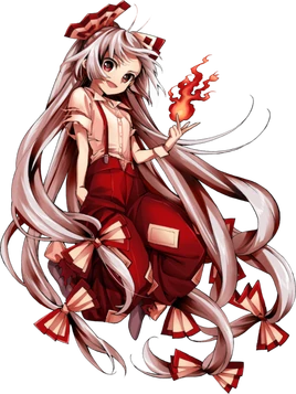 藤原妹紅（ふじわらのもこう）<p>Fujiwara no Mokou</p>