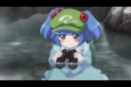 Nitori in the TouHou anime project.