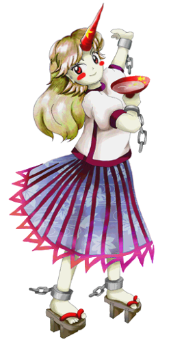 星熊 勇儀（ほしぐま　ゆうぎ）<p>Yuugi Hoshiguma</p>