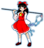 Reimu en la seleccion de Unconnected Marketeers