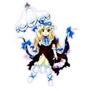 Th08YukariLastWord.png (186 kB) Yukari en su Last Words con cintas azules de Imperishable Night