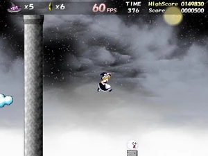 Feels weird running off a cliff