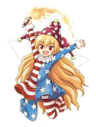Clownpiece en Visionary Fairies in Shrine