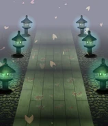 Camino al Templlo Myouren en el nivel extra de Ten Desires