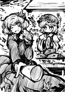 Shizuha y Minoriko en Symposium of Post-mysticism