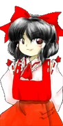 Ilustracion de Reimu en Embodiment of Scarlet Devil