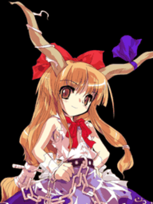 Suika Ibuki - Touhou Wiki - Characters, games, locations, and more