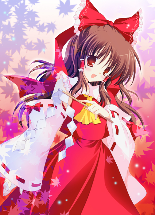 TENITOL 霊夢霊夢（Reimu Hakurei）　背景パネル付き TENITOL 東方Project 博麗霊夢 特製背景パネル付き 完成品