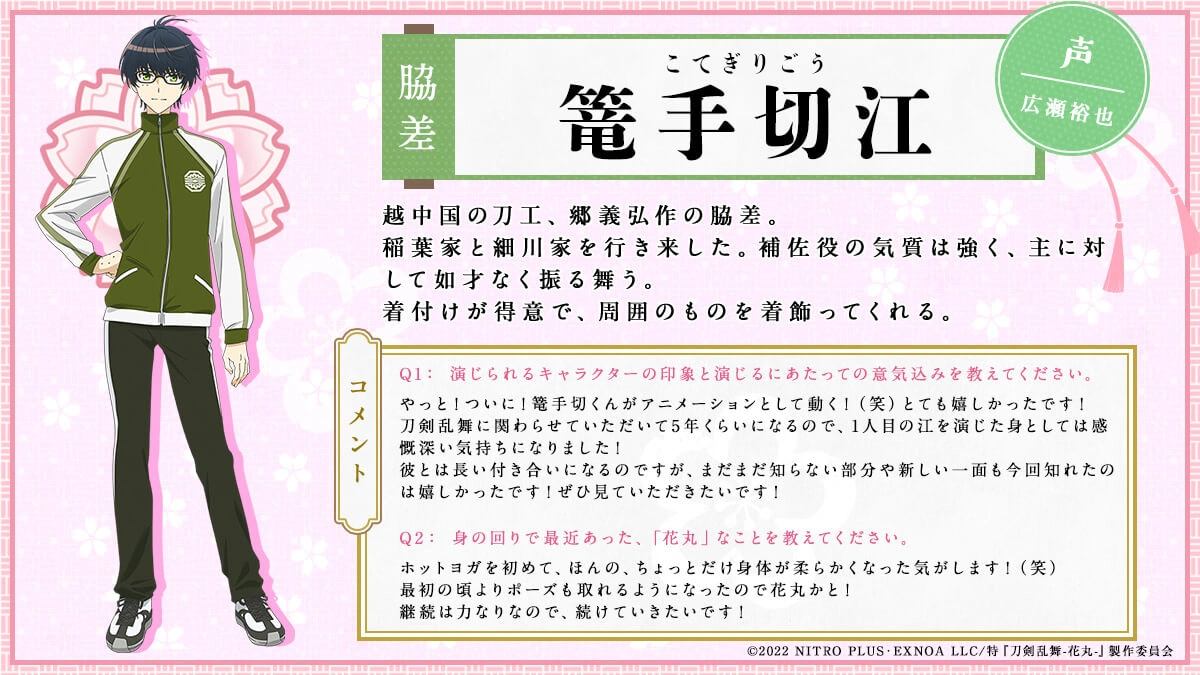 Kotegiri Gou Anime Touken Ranbu Wiki Fandom