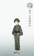 Hirano Toushirou in Summer Yukata official illustration