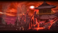 The Temporal Anomaly of the Pyroclastic Azuchi Castle.
