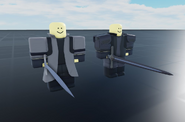Unused Techblade path in development.[1]