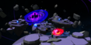 Kugelblitz Overseer shown in a leak, alongside the Kugelblitz Large.